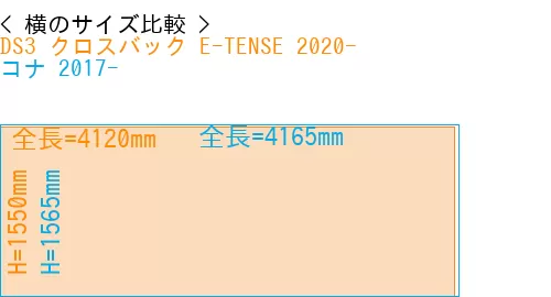 #DS3 クロスバック E-TENSE 2020- + コナ 2017-